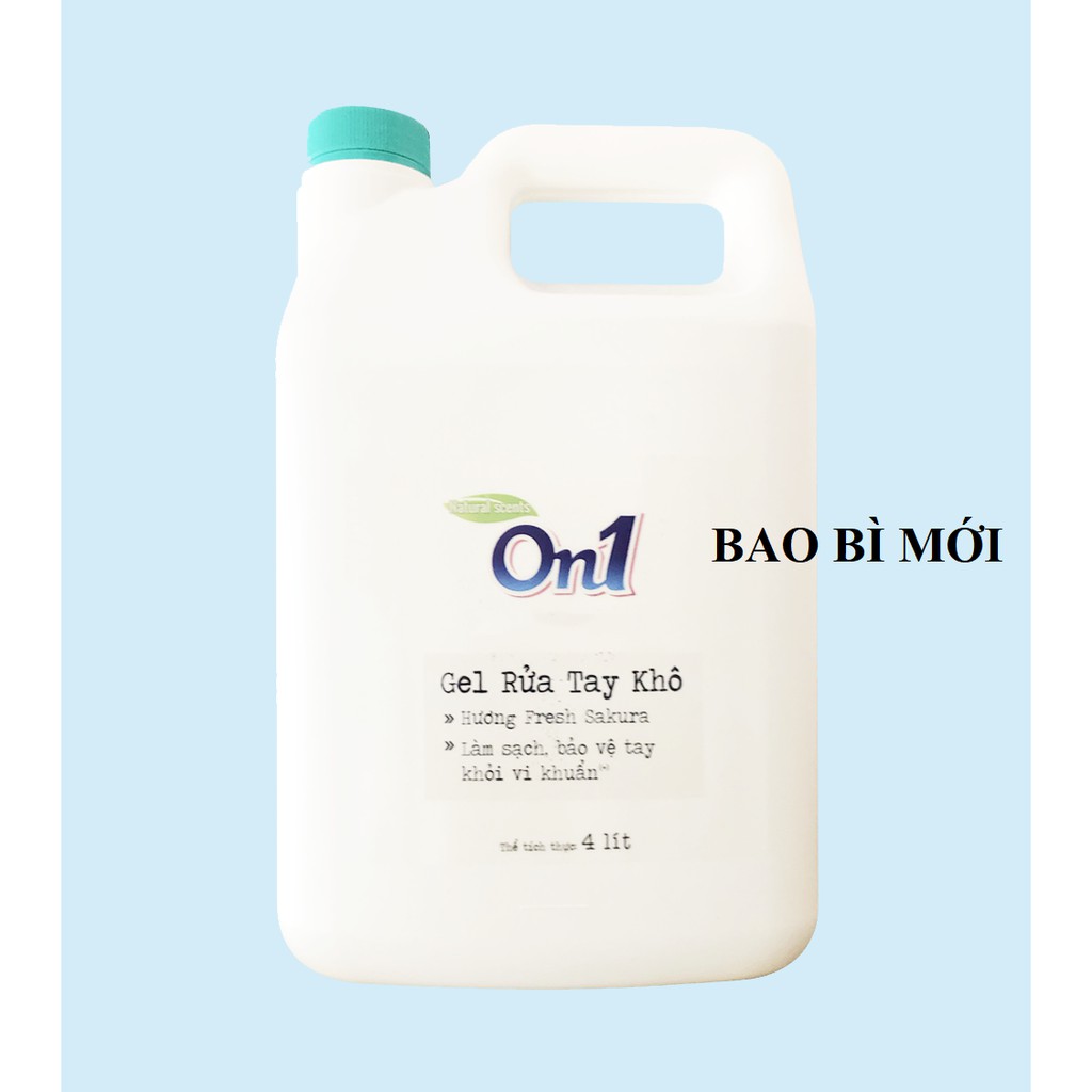 Gel rửa tay khô On1 4000ml