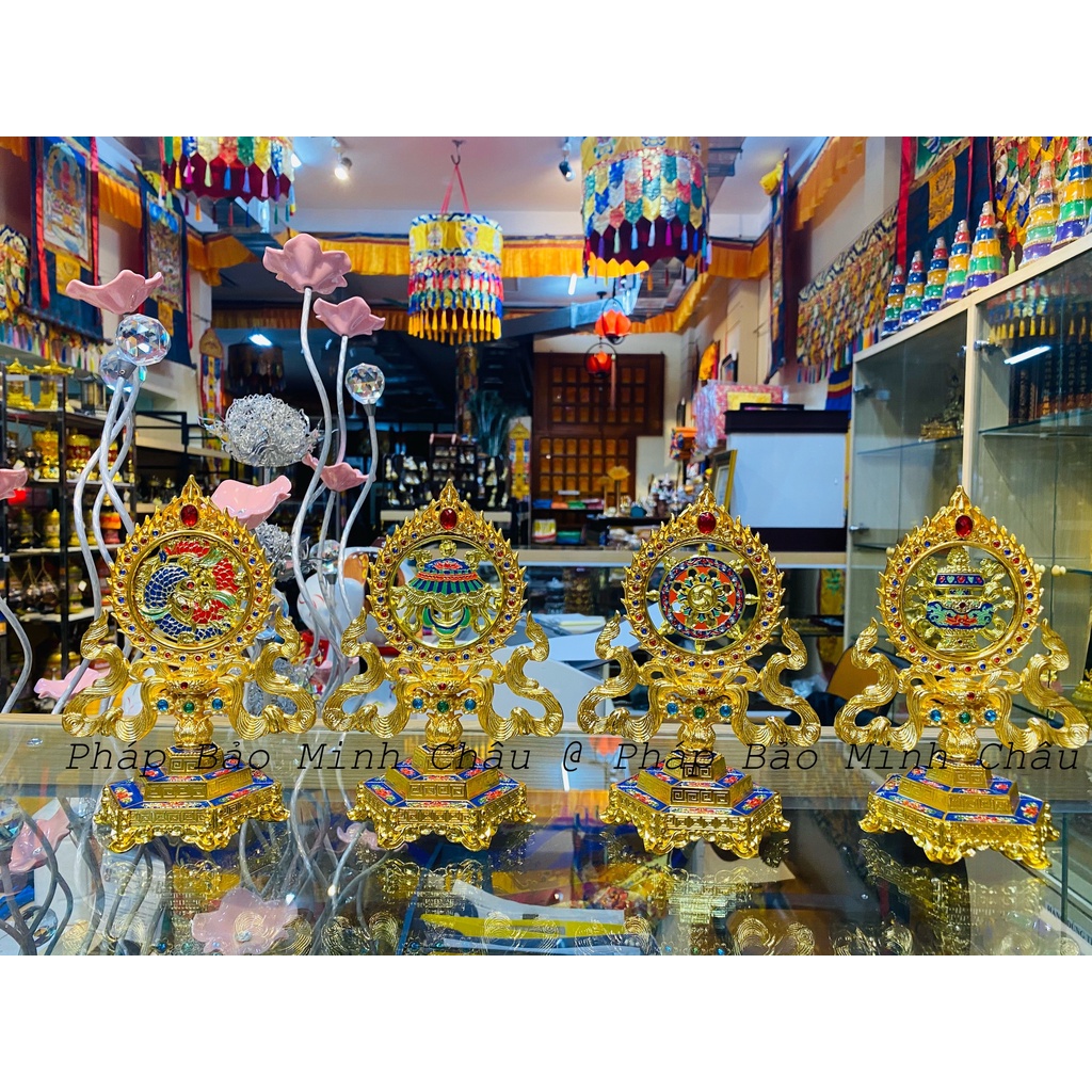 [PHÁP BẢO MINH CHÂU] BỘ TÁM MÓN CÁT TƯỜNG 17CM - ĐẸP TINH XẢO