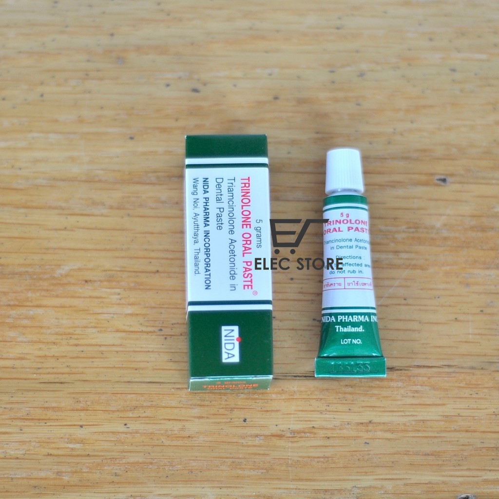 Kem nhiệt miệng Trinolone Oral Paste 5g Thái Lan