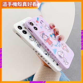 Ốp Điện Thoại In Hình Snoopy Cho iphone 11 12 Pro max mini XR I7 8Plus ix