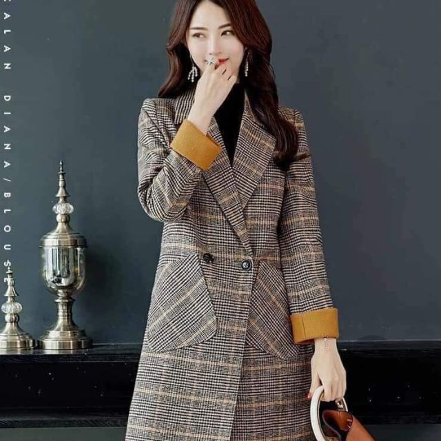 Áo dạ đi các chị em ơi có đủ size từ s -2xl có 2 loại một loại khoác nhẹ và 1 loại cks nhung dầy loại nhung ạ các chjj