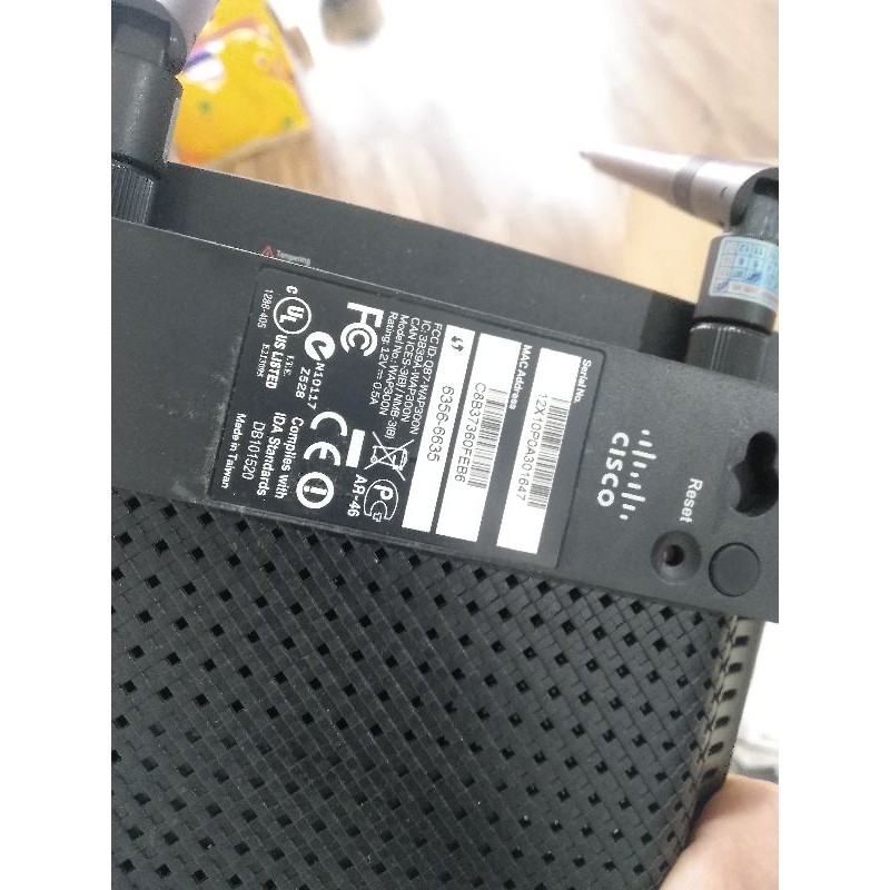 router wifi cisco linksys wap300n .2 băng tần.hổ trợ brigde.kích sóng wifi