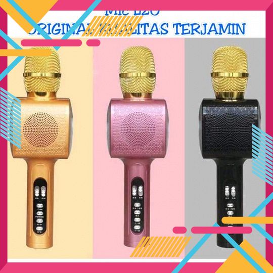 [5❤️][FREESHIP] MIC KARAOKE BLUETOOTH L-20 KÈM LOA [HCM]