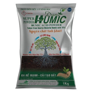 Super Humic 72% Gói 1kg ( Vàng Đen Trong Nông Nghiệp)