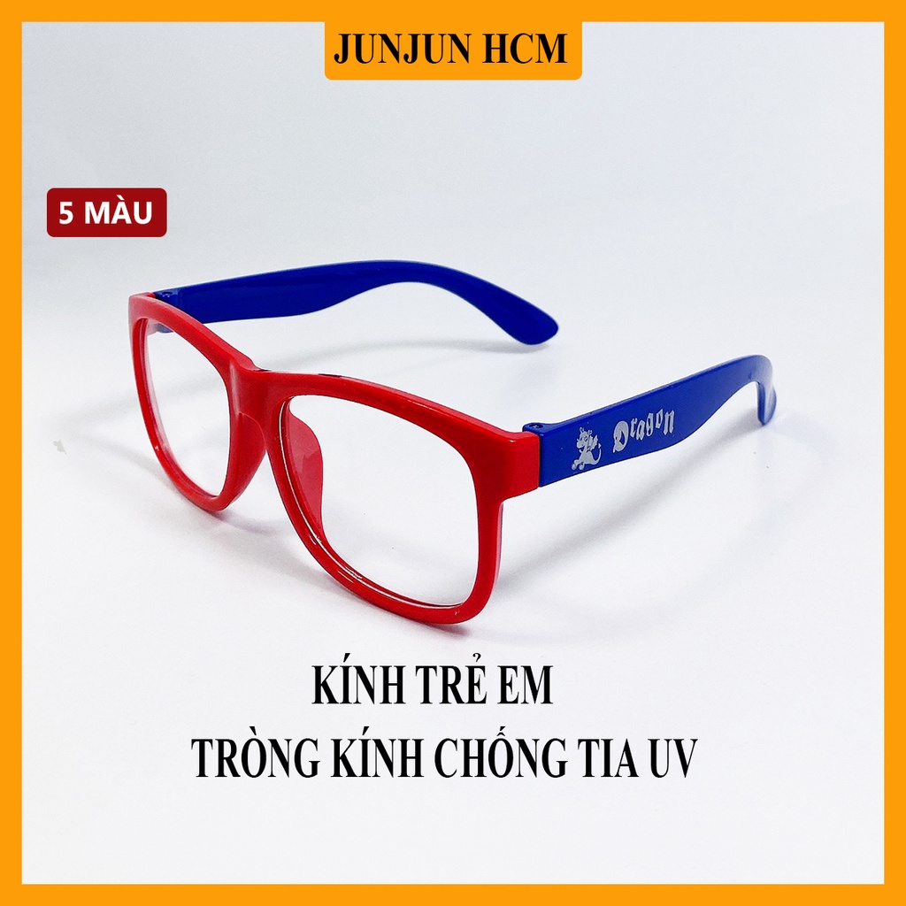 Kính mát trẻ em JJ5821 gọng nhựa, mắt vuông đơn giản đáng yêu, chống bụi, chống tia UV dành cho bé trai và bé gái