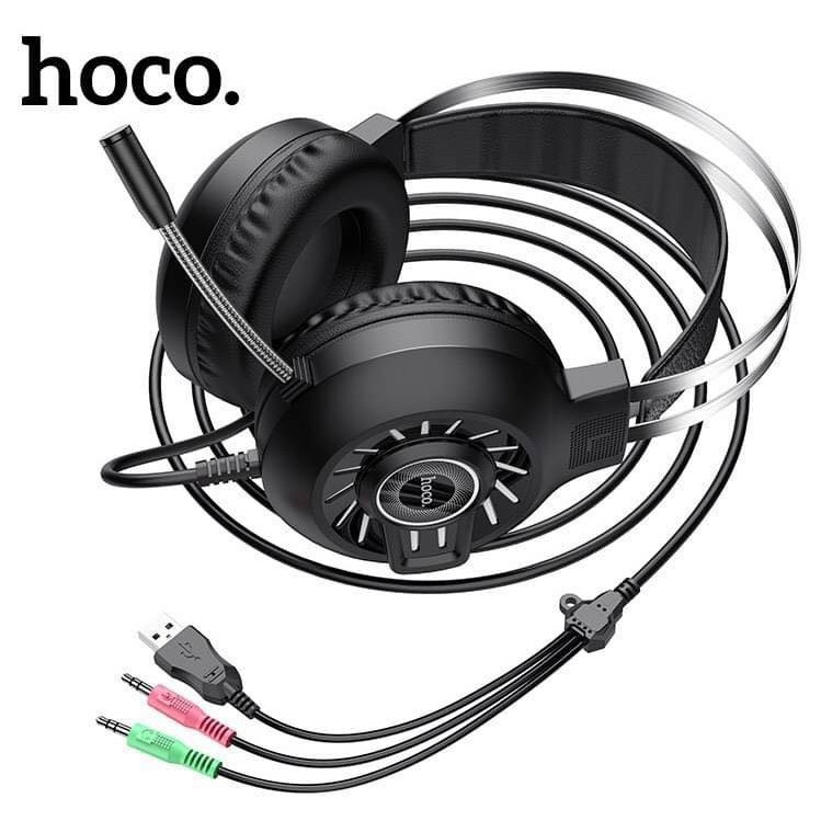 Tai Nghe Gaming Hoco ESD04 có mic đàm thoại -Sự Lựa Chọn Thông Minh -Có Đèn LED Sêu Đẹp , Âm Thanh Siêu trong