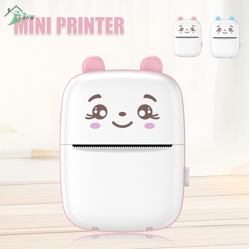 Máy In Nhiệt Mini Không Dây Kết Nối Bluetooth Đa Năng Dễ Sử Dụng