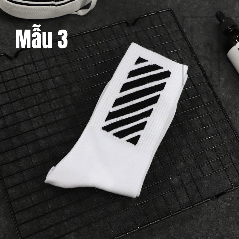 Tất Vớ Phong Cách Thể Thao Cao Cổ CỰC HOT 7 Mẫu