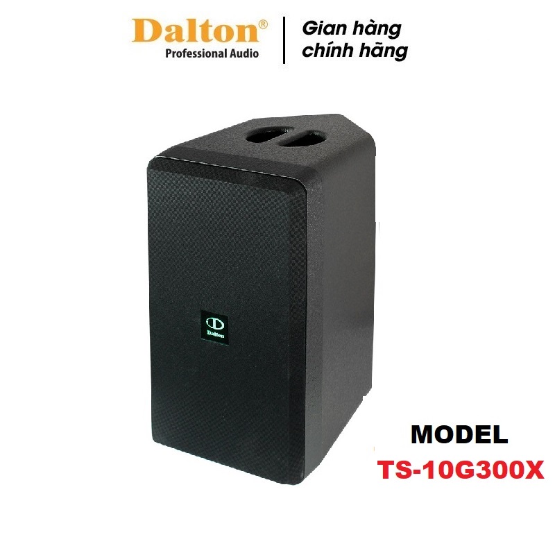 Loa karaoke di động DALTON TS-10G300X công suất: 400W, loa bass 2.5 tấc, kèm 2 micro không dây