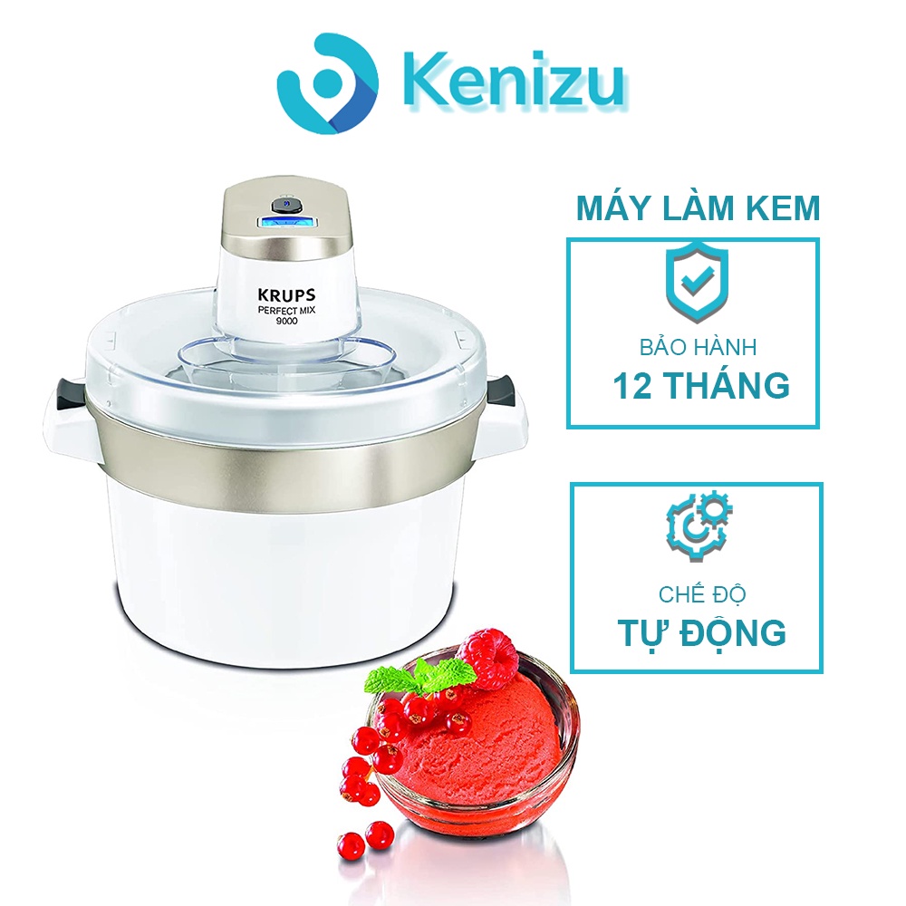 Máy làm kem Krups GVS241 Ice Cream Maker - Hàng Đức