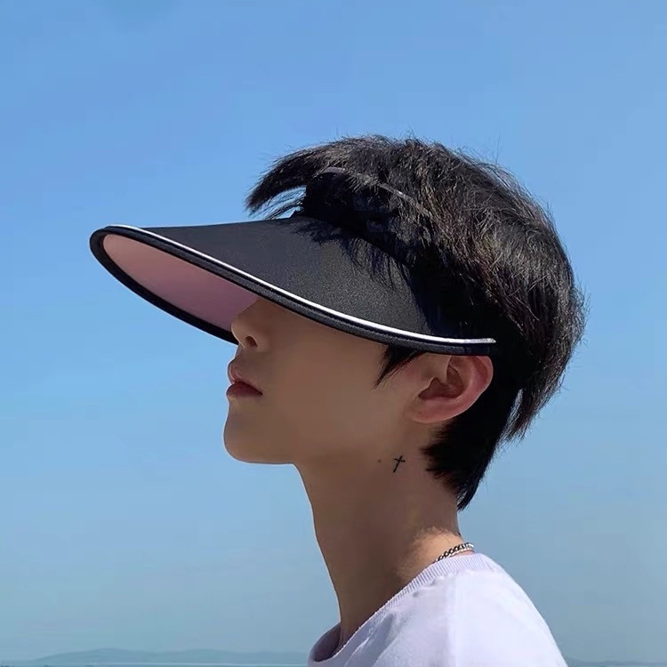 Mũ Lưỡi Trai Hở Chóp Chống Nắng Vành Rộng Chống Tia UV Có Thể Điều Chỉnh Thời Trang Mùa Hè 2022 HSU Cho Nam Và Nữ