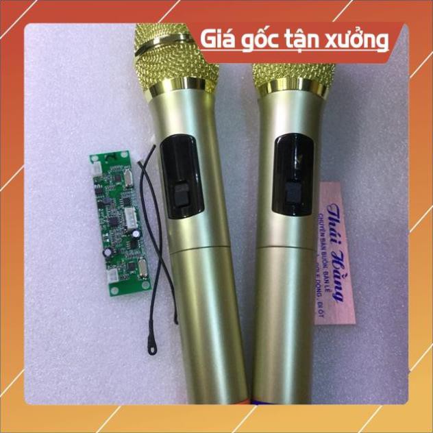. Mic không dây cho loa kéo UHF mạch rời (2 chiếc ) ..