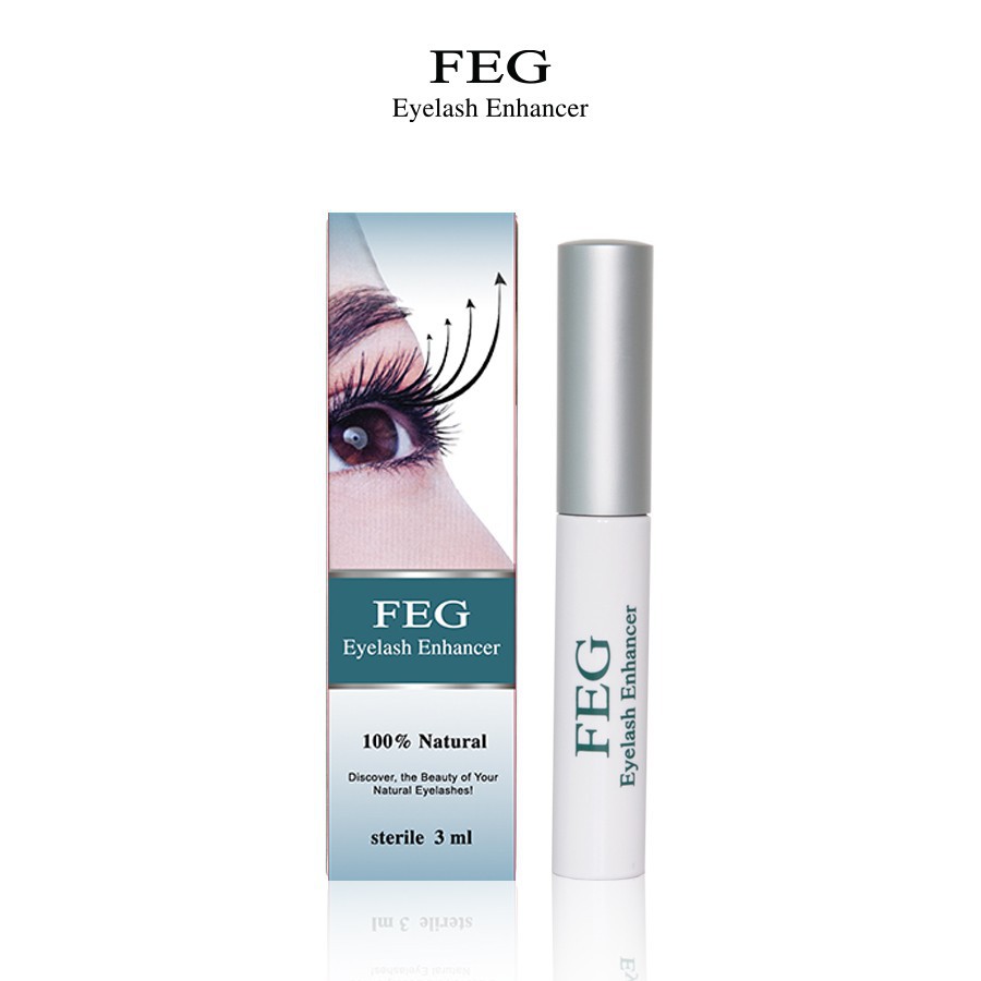 ﺴ✜[CHÍNH HÃNG] Dưỡng Mi Dài Dày Khỏe FEG Eyelash Enhancer - dài, dày, cong vút sau 14 ngày