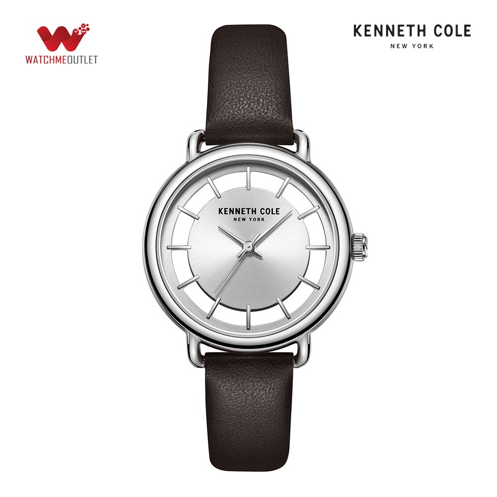 Đồng hồ Nữ Kenneth Cole dây da 34mm - Transparency KC50790005