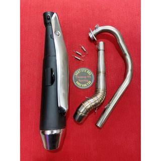 Pô tăng móc ấm kèm cổ tăng 2 khúc cho Raider xăng cơ -FI / Satria
