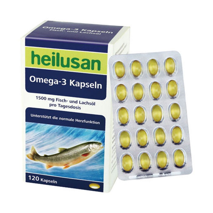 Heilusan Omega 3 - Bổ sung DHA, EPA và Vitamin E. Hỗ trợ quá trình phát triển não bộ, tốt cho tim mạch, mắt, da