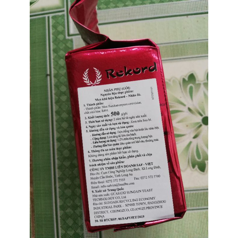 Men khô Lạt Rekord