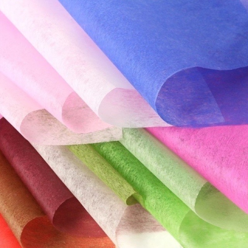Giấy mếch lụa gói hoa khổ 57x57
