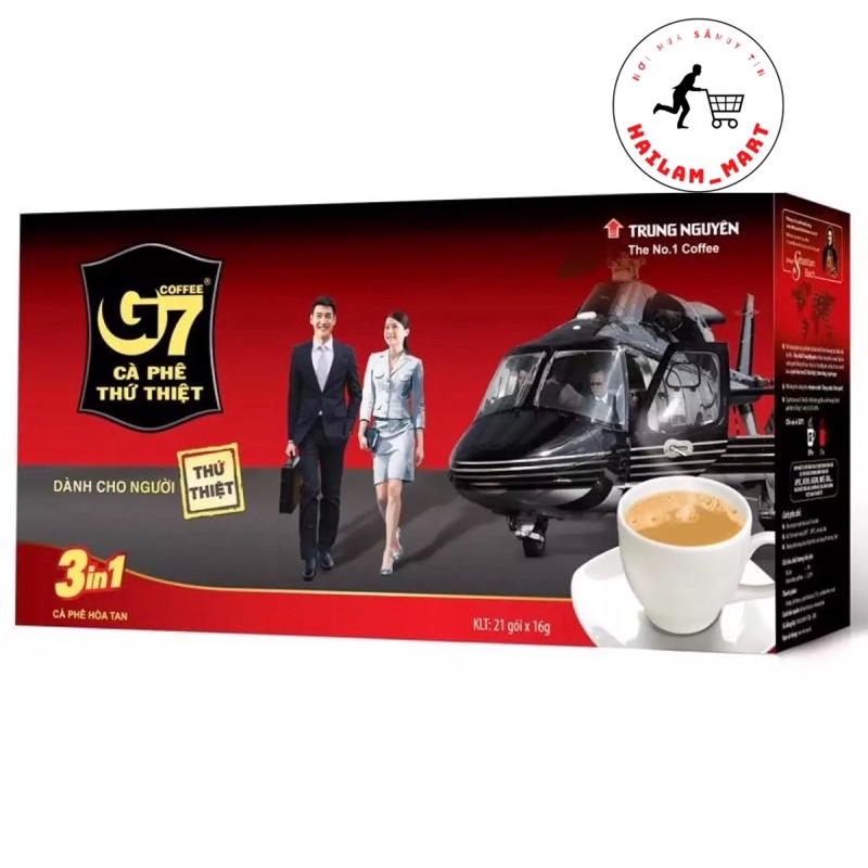 CÀ PHÊ G7 3in1 HỘP 21 SACHETS