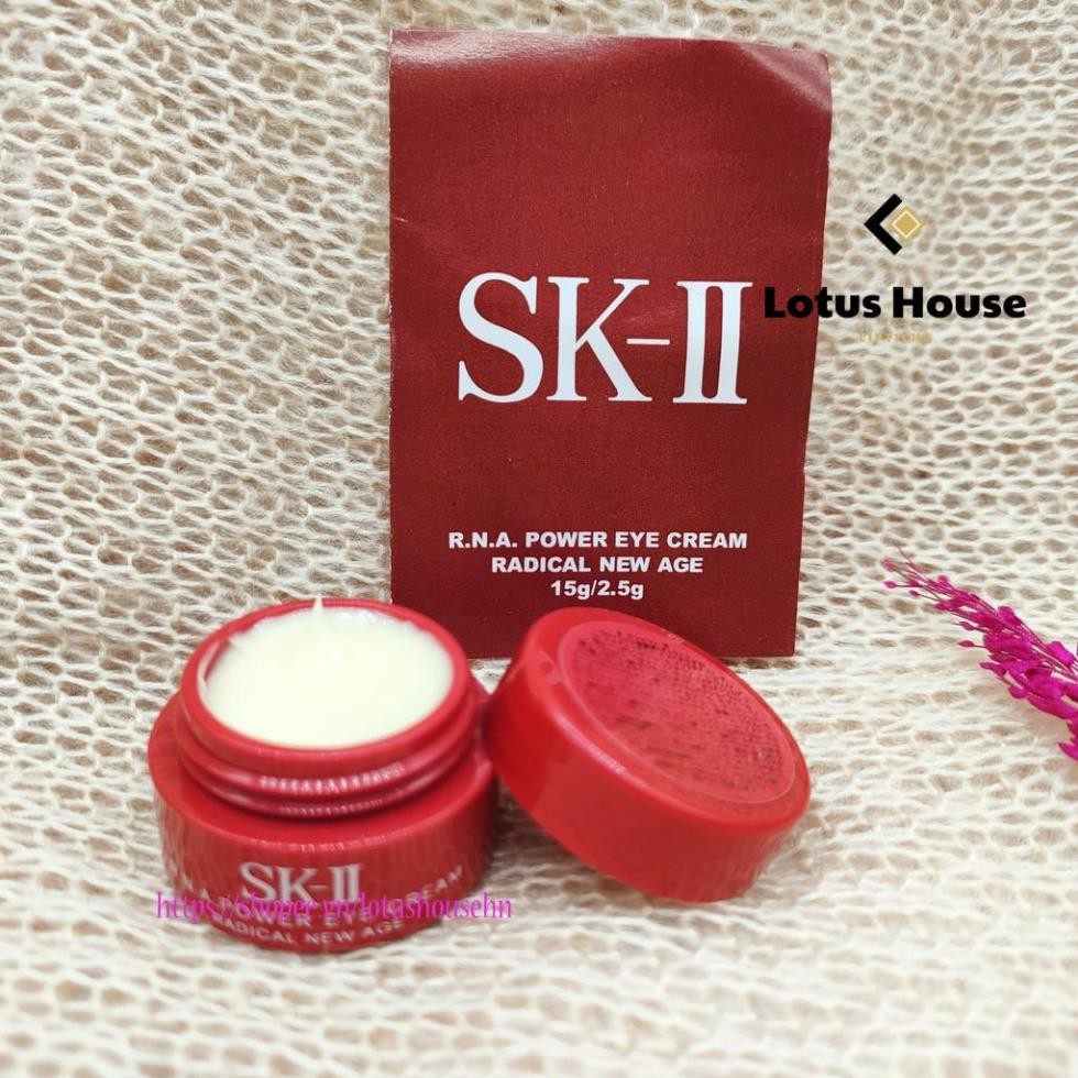 Xả hàng bán lỗ - Kem mắt SK II cận date - phục hồi da vùng mắt chảy xệ 2.5g