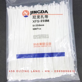 FREESHIP 50K - Túi 100 đến 500 Dây Thít, Dây Rút, Lạt Nhựa JingDa