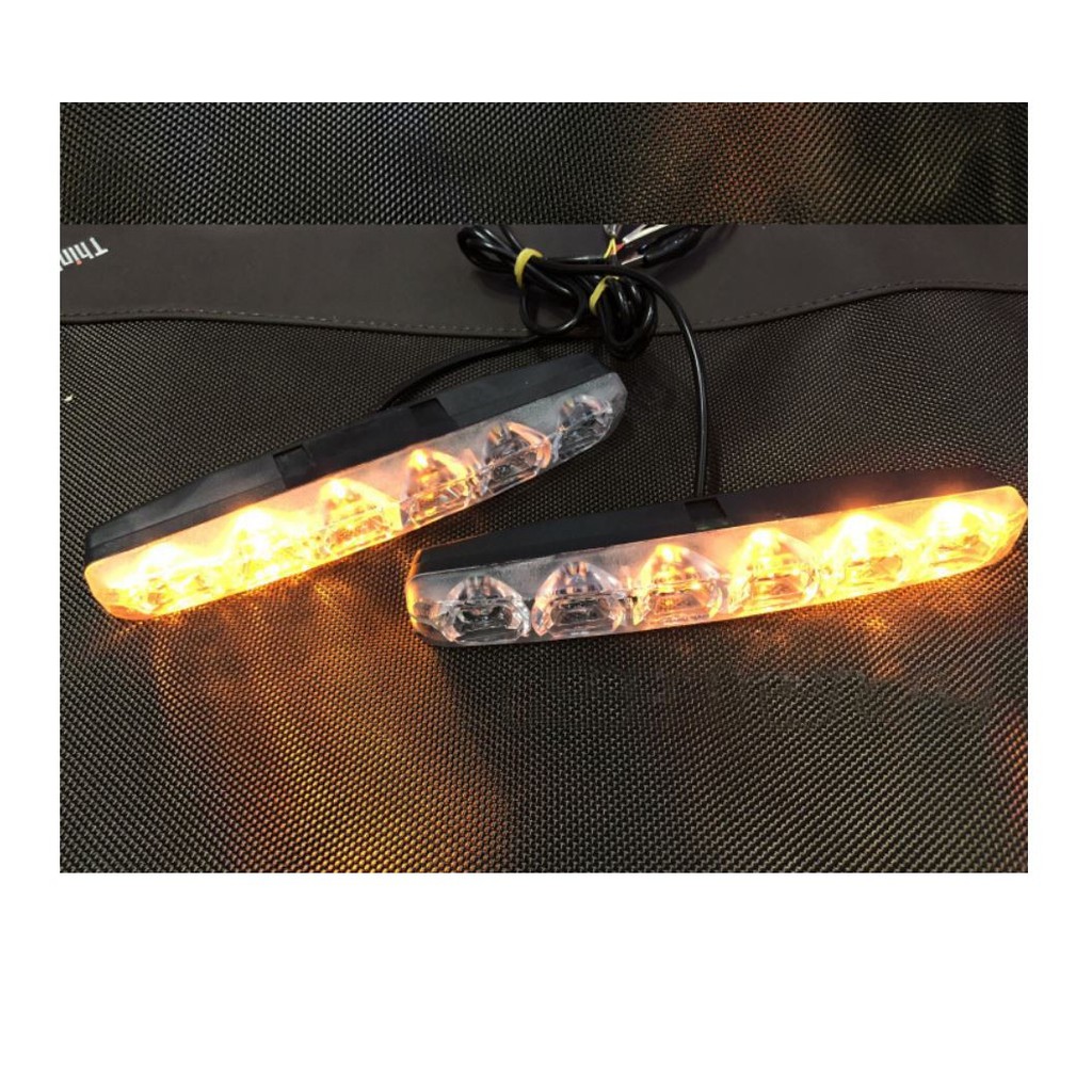 LED daytime running light xe oto xinhan chạy hiệu ứng audi 12vdc