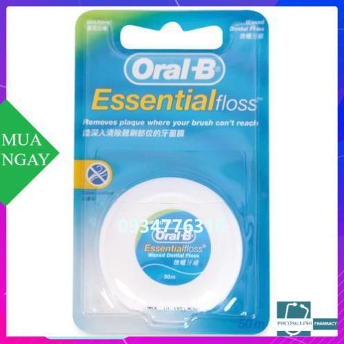 Chỉ nha khoa ORAL B Essential floss [Cuộn 50m]