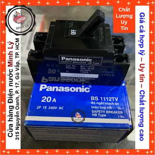 CB Cóc Chống Quá Tải – Cầu Dao Tự Động Panasonic Cao Cấp (20A)