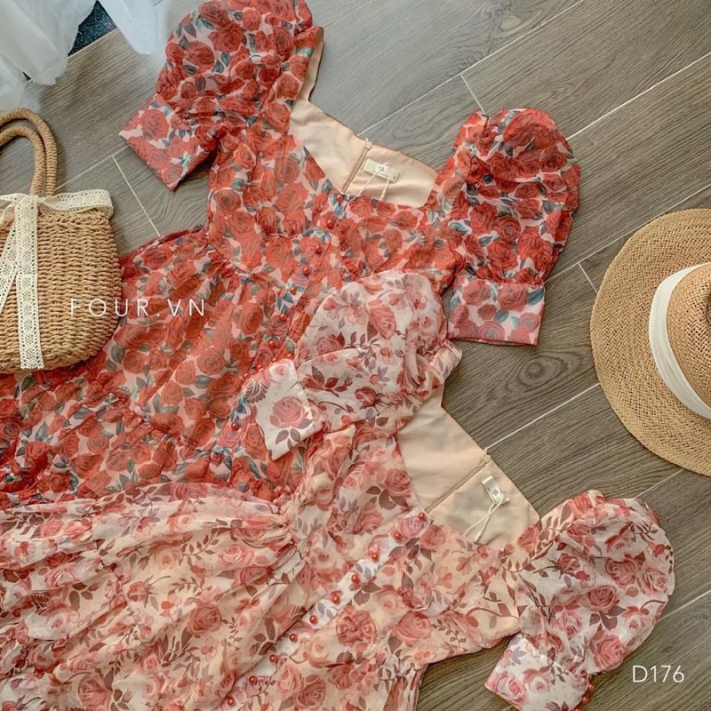 đầm lụa voan công chúa tự tin khoe dáng