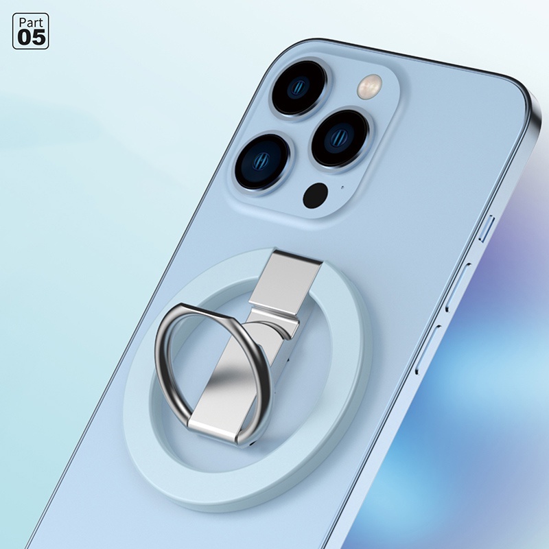 Giá Đỡ Điện Thoại Dạng Nhẫn Bằng Hợp Kim Nam Châm Thông Dụng Cho Magsafe