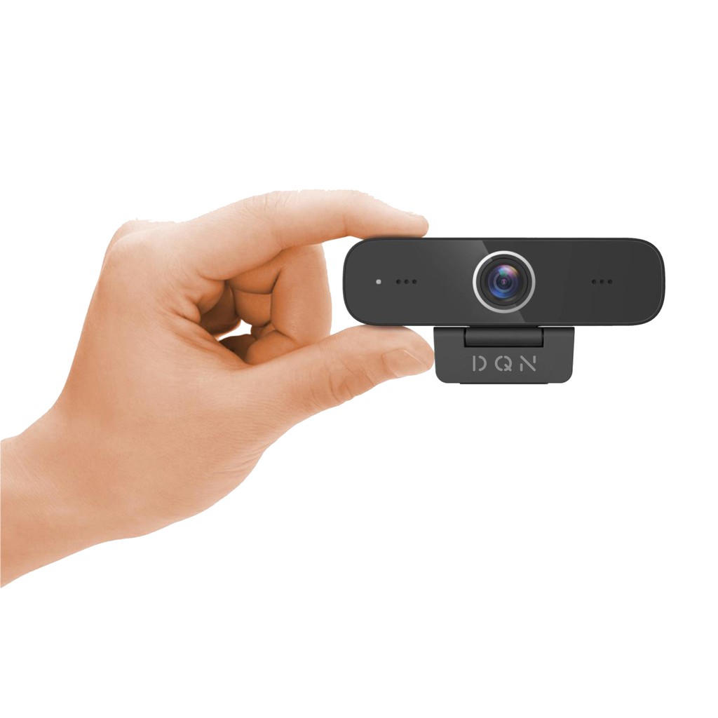 Webcam DQN C620 chuẩn 1080p H.265 có sẵn 2 micrô .