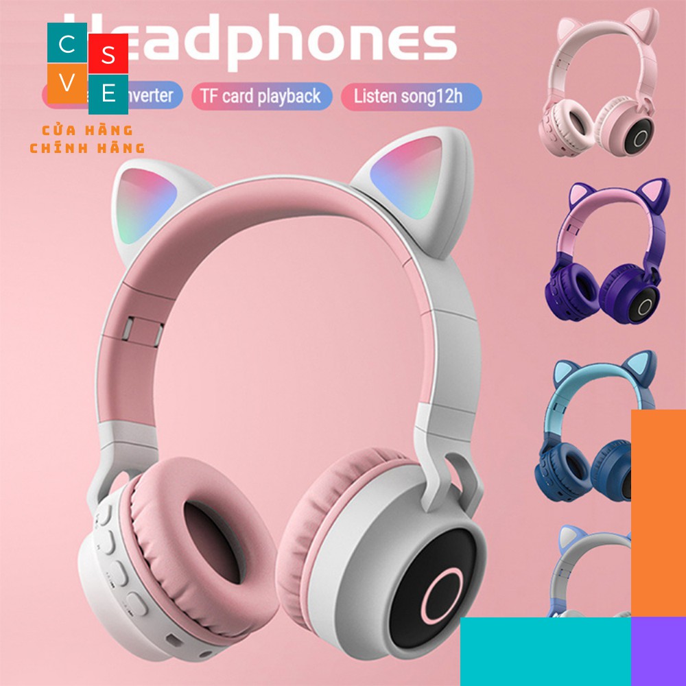 Tai Nghe Mèo Chụp Tai - Tai Nghe Headphone Bluetooth Không Dây TO-89 | BigBuy360 - bigbuy360.vn