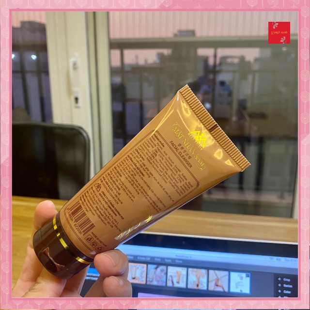 Sữa rửa mặt nhân sâm 36 vị MEEA ORGANIC 80ml