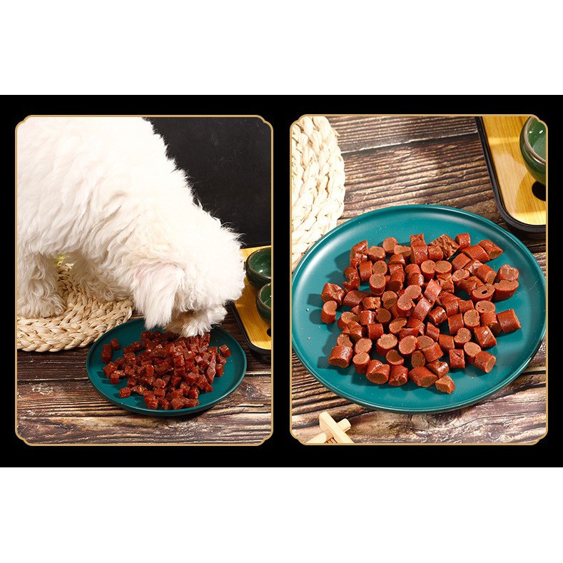 Bánh thưởng thịt bò viên dành cho chó mèo