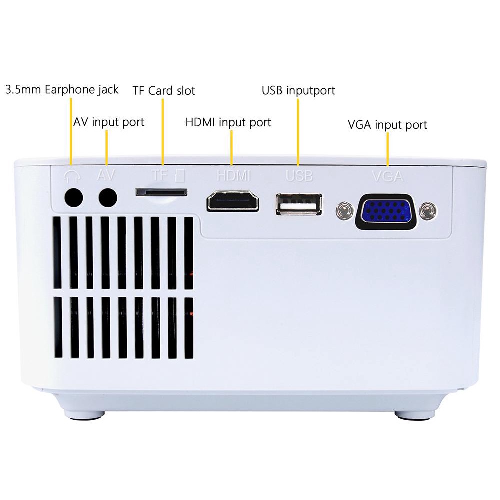 Máy trình chiếu mini, máy chiếu thông minh KAW full HD đa chức năng