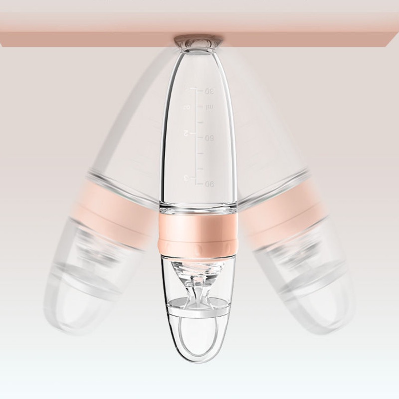 Bộ Muỗng Ăn Dặm Bằng Silicone An Toàn Dành Cho Trẻ Sơ Sinh bình sữa cho bé sơ sinh