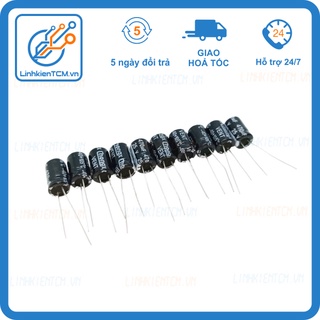 Tụ hoá 470uf 25v 8x12mm tụ phân cực 470uf 25v