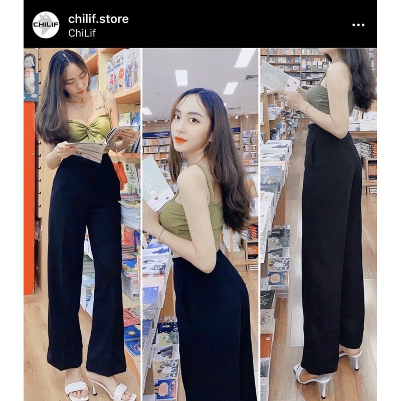 Quần Tây ống rộng suông nữ(chất tuyết mưa lên form xịn mịn đẹp tôn dáng dễ mặc cho tất cả chị em, ảnh thật 100% ) | BigBuy360 - bigbuy360.vn