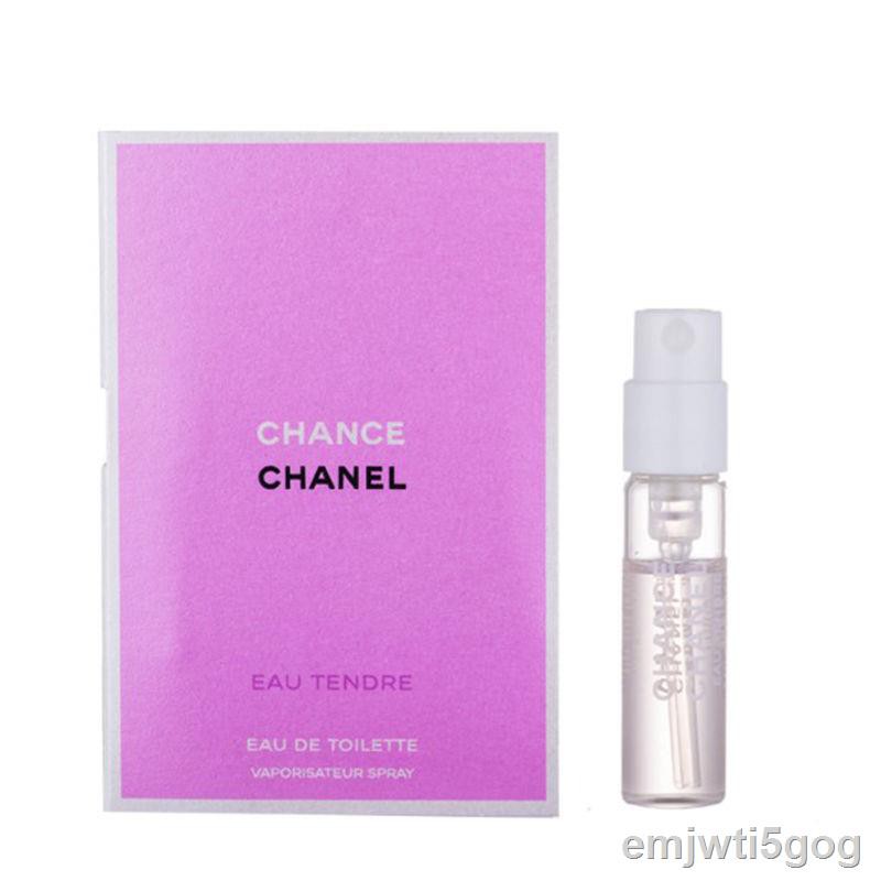 Chanel Powder Encounter Nước hoa nữ Hương thơm lâu dài tươi Ống nghiệm Mẫu thử Gói thương hiệu lớnX