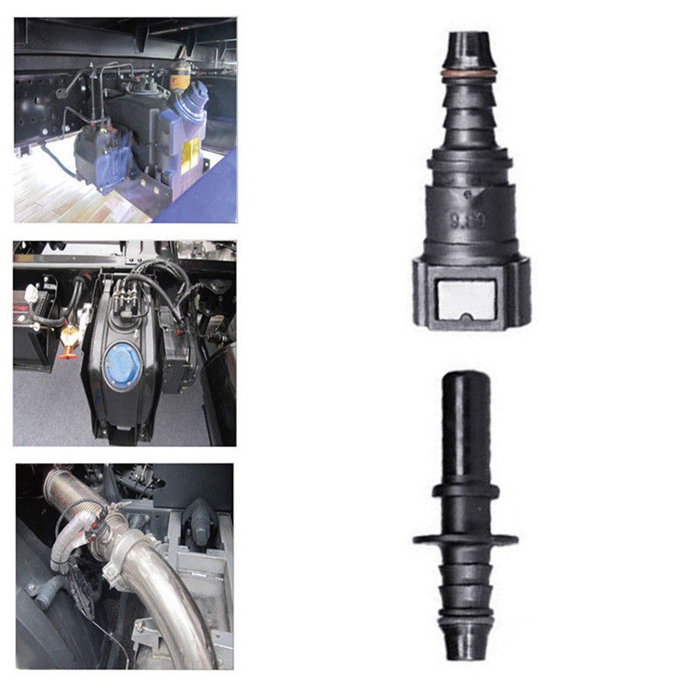 Đầu Nối Ống Nhiên Liệu 8mm 9.89 Màu Đen Tháo Gỡ Nhanh Tiện Dụng Cho Xe Hơi