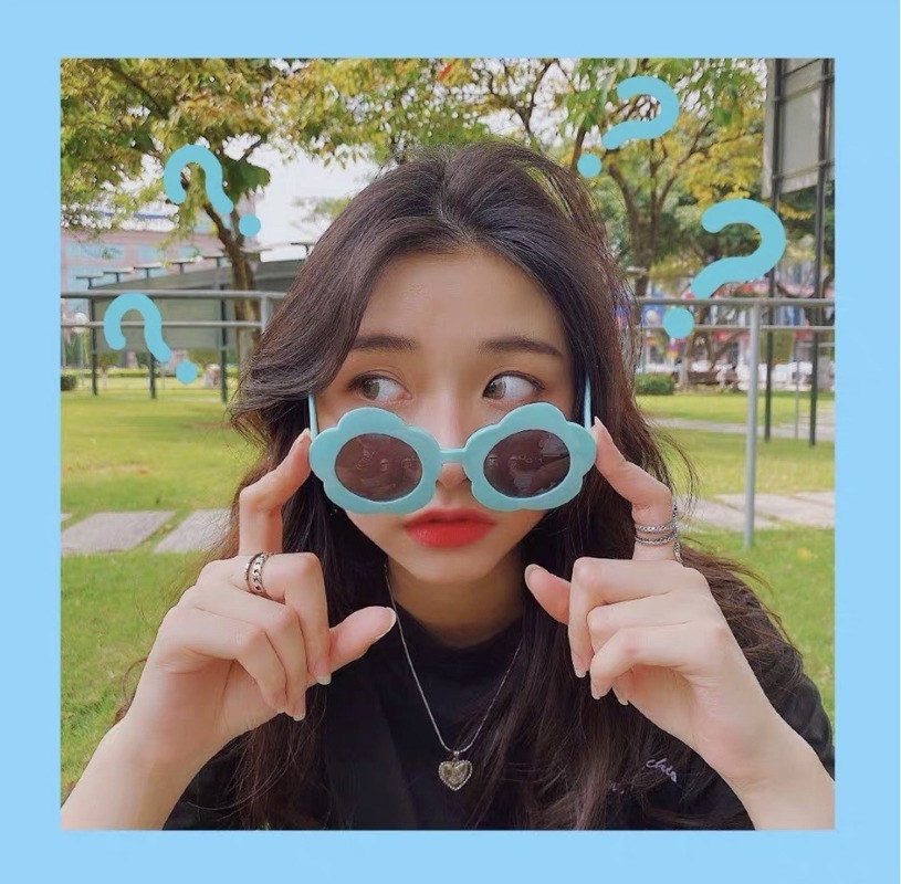 Mắt Kính Hình Hoa Cúc Phong Cách Hippie Thời Trang Dự Tiệc | BigBuy360 - bigbuy360.vn