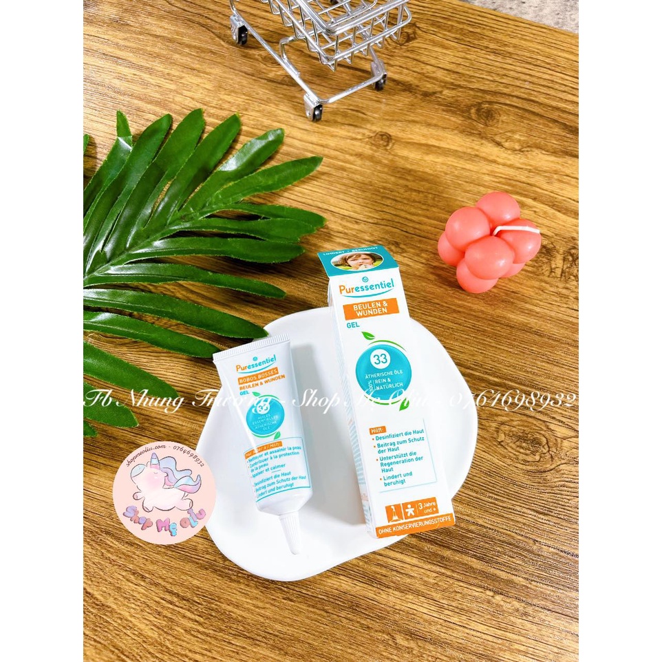 Gel phục hồi, tái tạo da Puressentiel cho bé từ 3 tuổi - 20ml