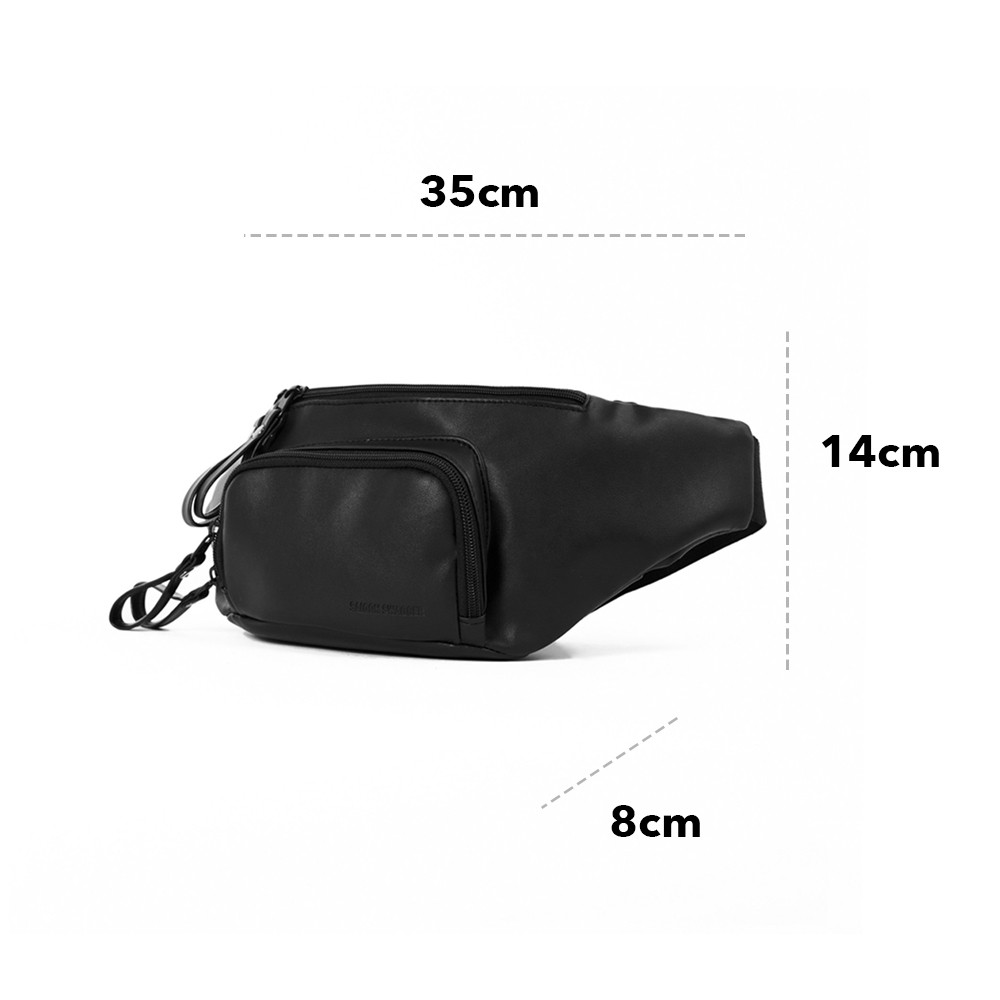 Túi Đeo Chéo, Túi Bao Tử Da Cao Cấp SAIGON SWAGGER® SGS Anthem Leather Bumbag