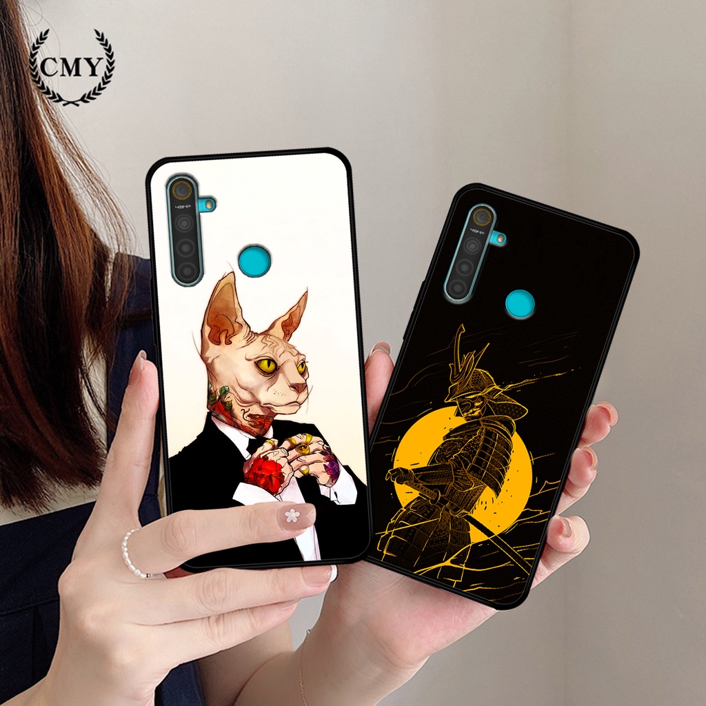 Ốp lưng Realme 5 / 5 Pro / C3 in hình nam tính mạnh mẽ, cá tính