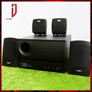 Loa máy tính để bàn chính hãng 4.1 SOUNDMAX A4000 loa vi tính laptop nghe nhạc công suất lớn có dây