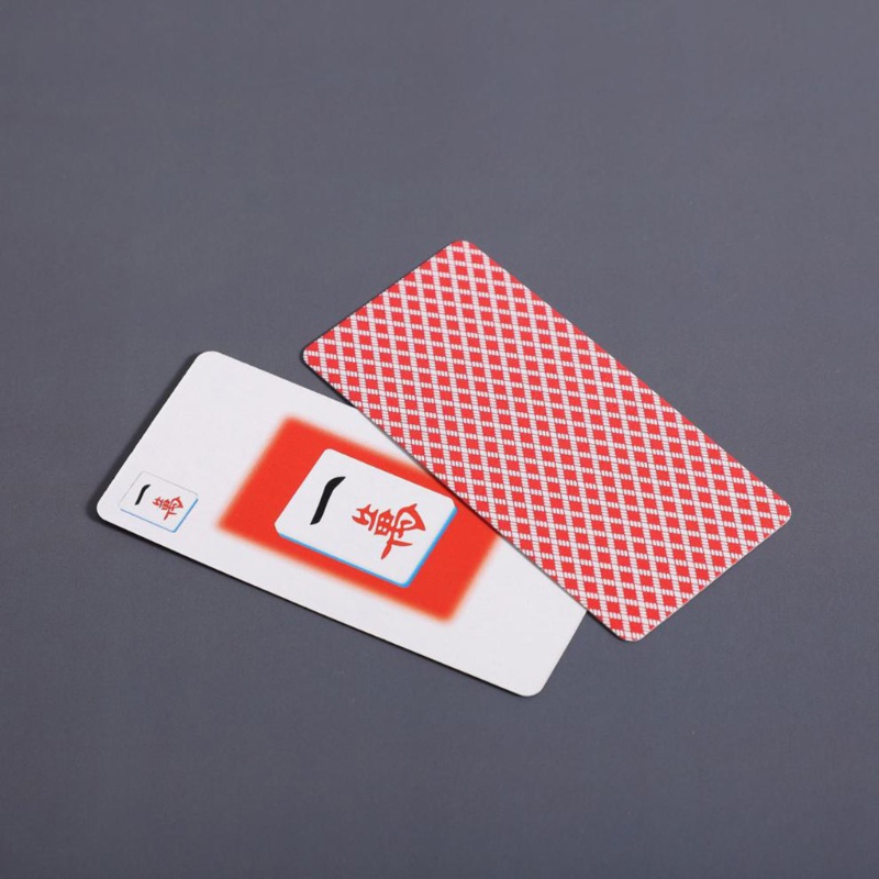 Bộ Thẻ Bài Chơi Mạt Chược Di Động Tiện Dụng Mang Đi Du Lịch