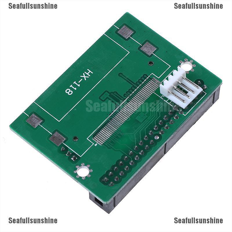 Se1pc Single Compact Flash Cf To 3.5 Ide 40pin Male Adapter Card Thẻ