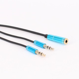 Jack chia ra 2 đầu 3.5 dương 1 mét