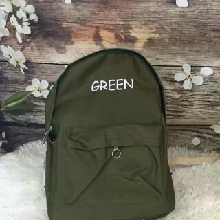 Balo black green, pink, yelow.