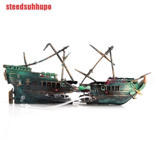 Thuyền Trang Trí Bể Cá Cỡ Lớn Độc Đáo